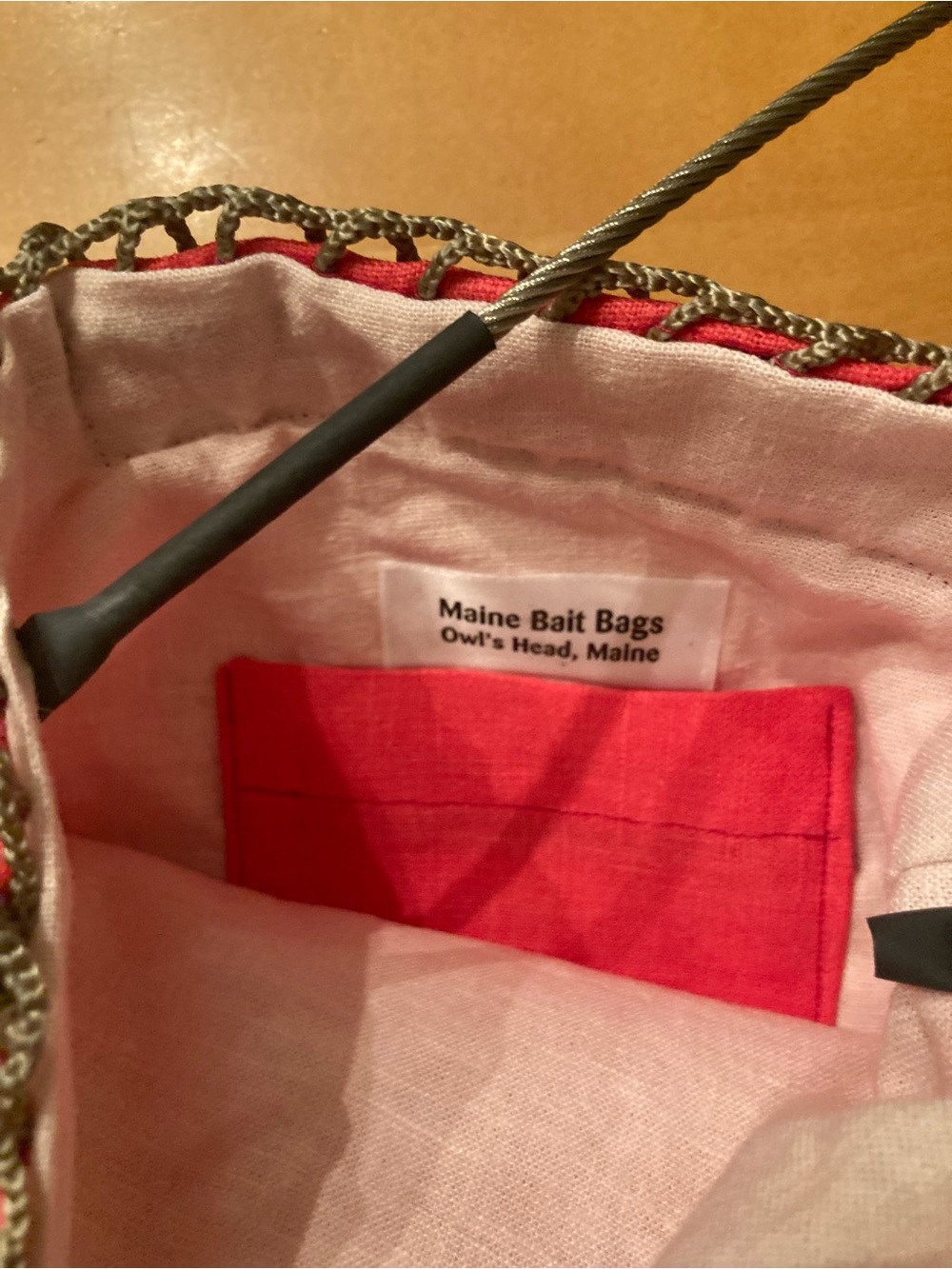 Maine Bait Bags Owl’s Head Maine Coastal Nautical Starfish Purse - Picture 3 of 5